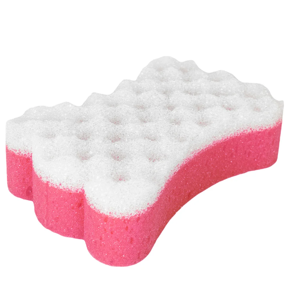 Губка для тела Бантик с массажным слоем "Умничка", MPU0793